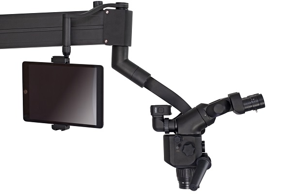 mikroskop stomatologiczny Calipso multimedia tablet i kamera gopro